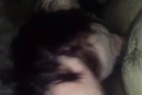 Армянская красотка получает горячую сперму в попку