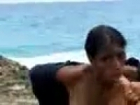 Голая цыганка трахается со своим бывшим парнем